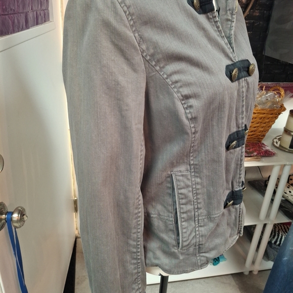 Juicy Couture military style jacket Size Med - Picture 2 of 9